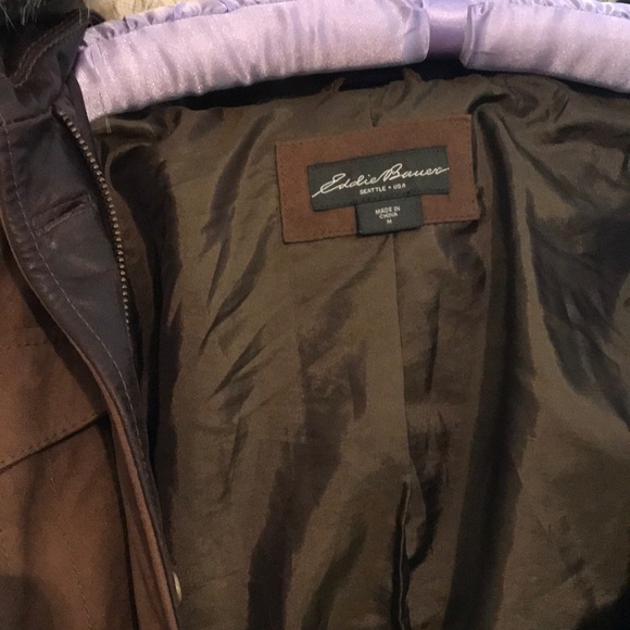 Very nice Eddie Bauer dark olive green jacket - Picture 5 of 9
